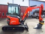 Minibagger Kubota U27-4 NEU + 3 Schaufeln – 2,7 t – Bild 6