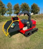 Profi-Diesel-Holzhäcksler auf Raupen 25,2 PS 200 mm Caravaggi CP-210 KD TN – Bild 8