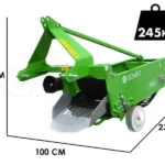 Kartoffelerntemaschine Bomet UPUS – einreihig mit Förderband