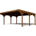 Doppel-Carport Double Victor 604×234×511 cm – Bild 2