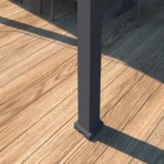 Freistehende bioklimatische Pergola Ombrea VS 4 × 8 m Anthrazit/Weiß – Bild 3