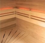Finnische Sauna Eccolo für 6 Personen mit LED-Beleuchtung – Bild 5