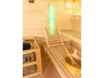 Wellnessraum für Ihr Zuhause: Finnische Sauna mit elegantem Design und therapeutischem Nutzen, mit LED-Beleuchtung – Bild 7