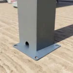 PRIMEYARD Pergola 3 × 6 m mit Aluminium-Pfosten und Aluminium-Lamellendach, Gartenpavillon in Grau – Bild 9