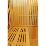 Infrarotsauna mit Carbon- und Vollspektralstrahlern Vertical Black 2450 W, 3 Sitzplätze – SNÖ – Bild 10