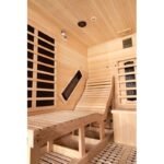 Infrarotsauna LOUNGE für 2 Personen mit Carbon- und Keramikpaneelen 3300 W – Snö – Bild 4