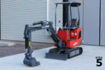 Minibagger Everun ERE10 PRO – Bild 4